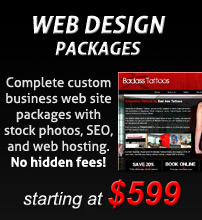 web design packages